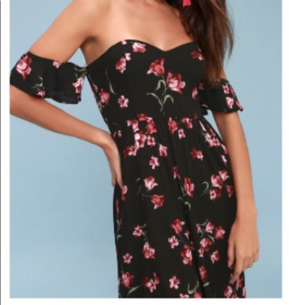 Lulus Off Shoulder Dress